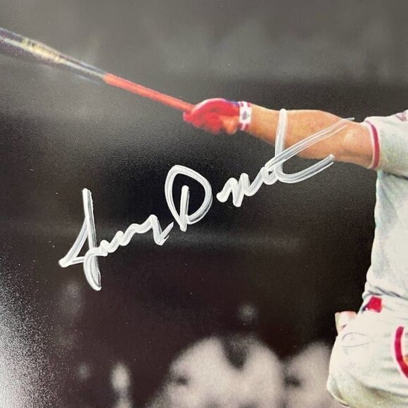 Lenny Dykstra signed autographed Philadelphia Phillies 8x10 photo PSA/DNA - Picture 2 of 3
